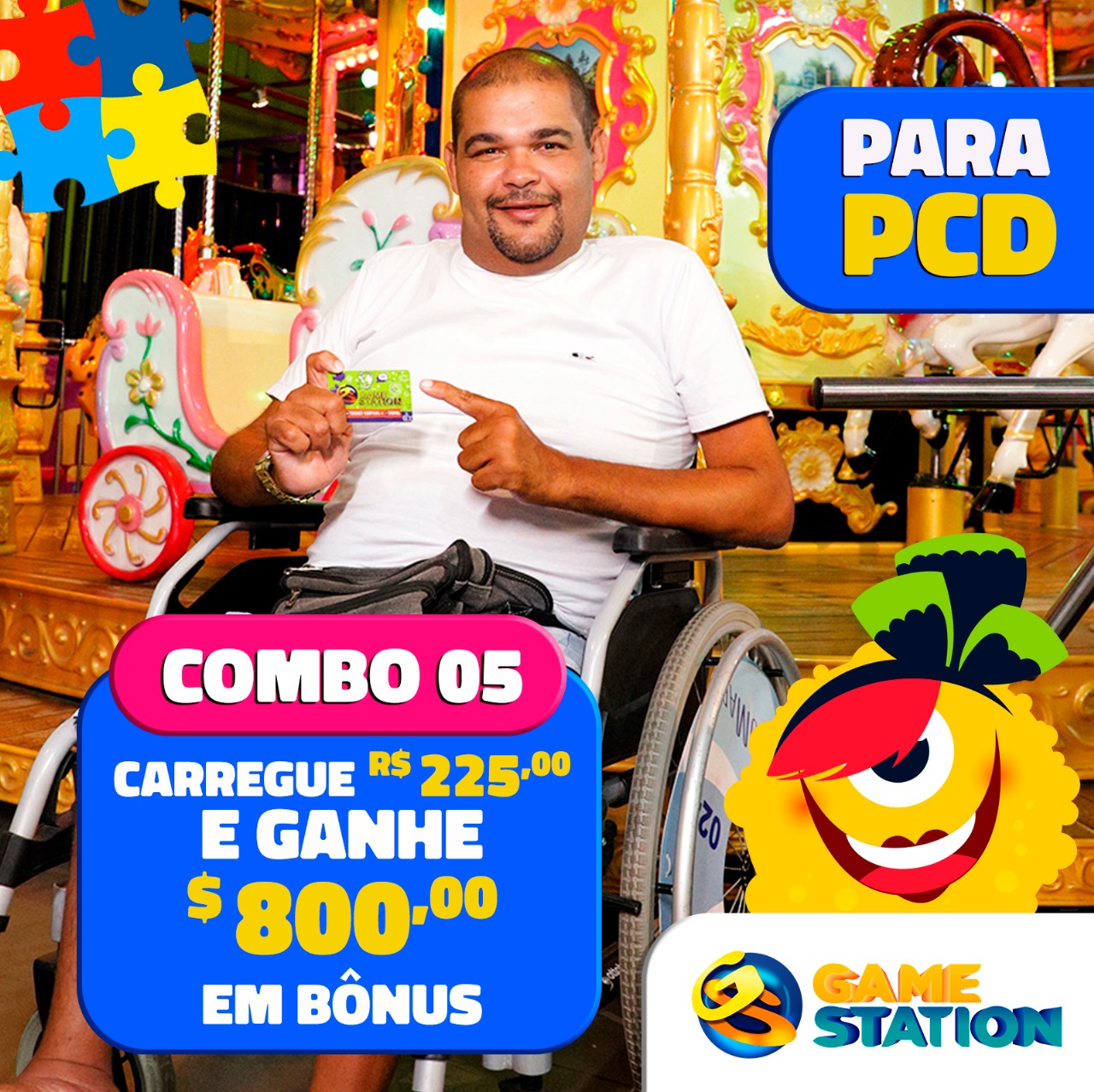 VÁLIDO EM TODA REDE GAME STATION 